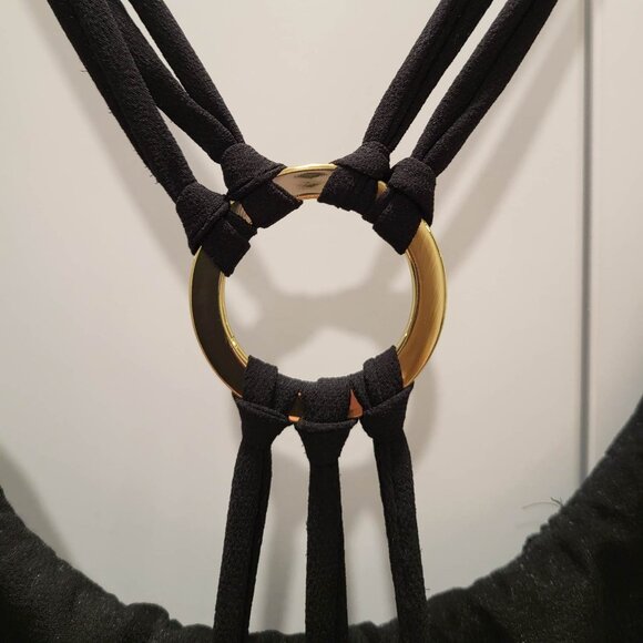 Short Black Strappy Cocktail Dress, ASOS Size 2 - Picture 5 of 10